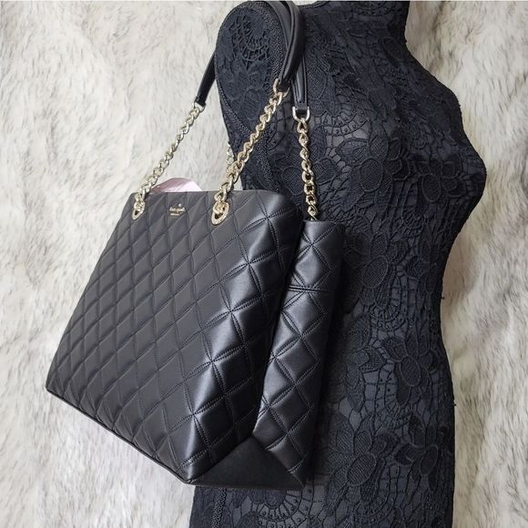 π NW kate spade New York 3 Set Leather Designer Purse Bag 3 in 1 Wallet + Pouch - Picture 5 of 15